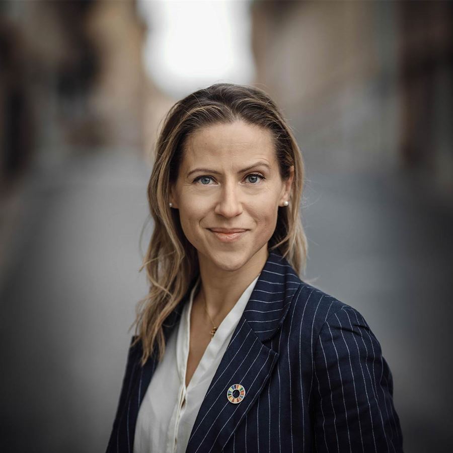 Catharina Belfrage Sahlstrand, Hållbarhetschef Handelsbanken